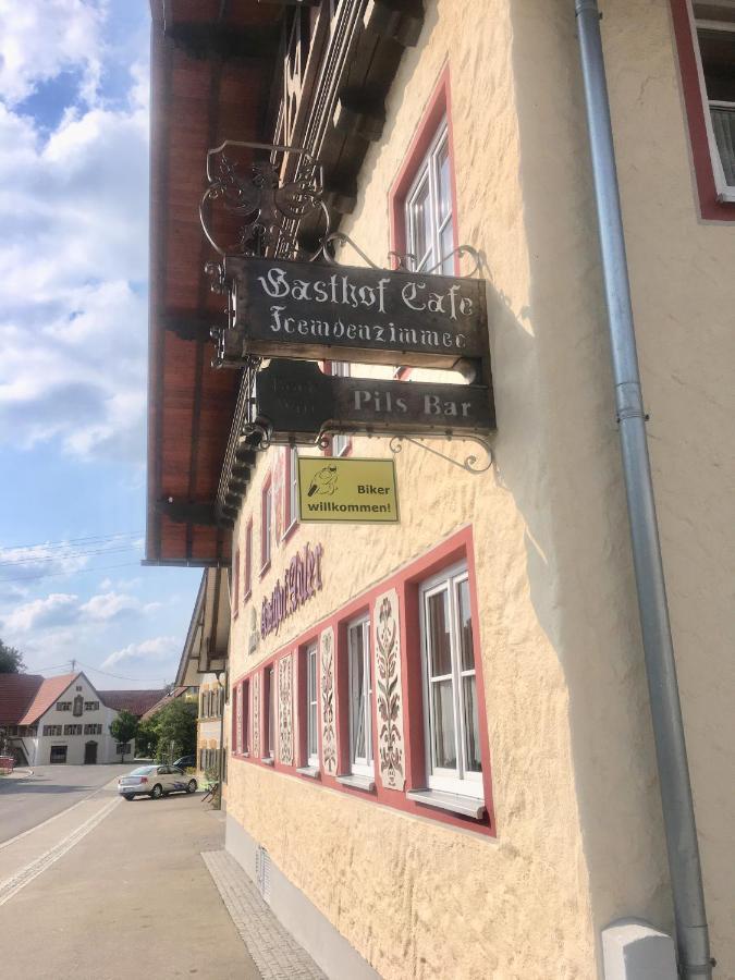 Gasthof Adler Hotel Unterthingau Eksteriør billede